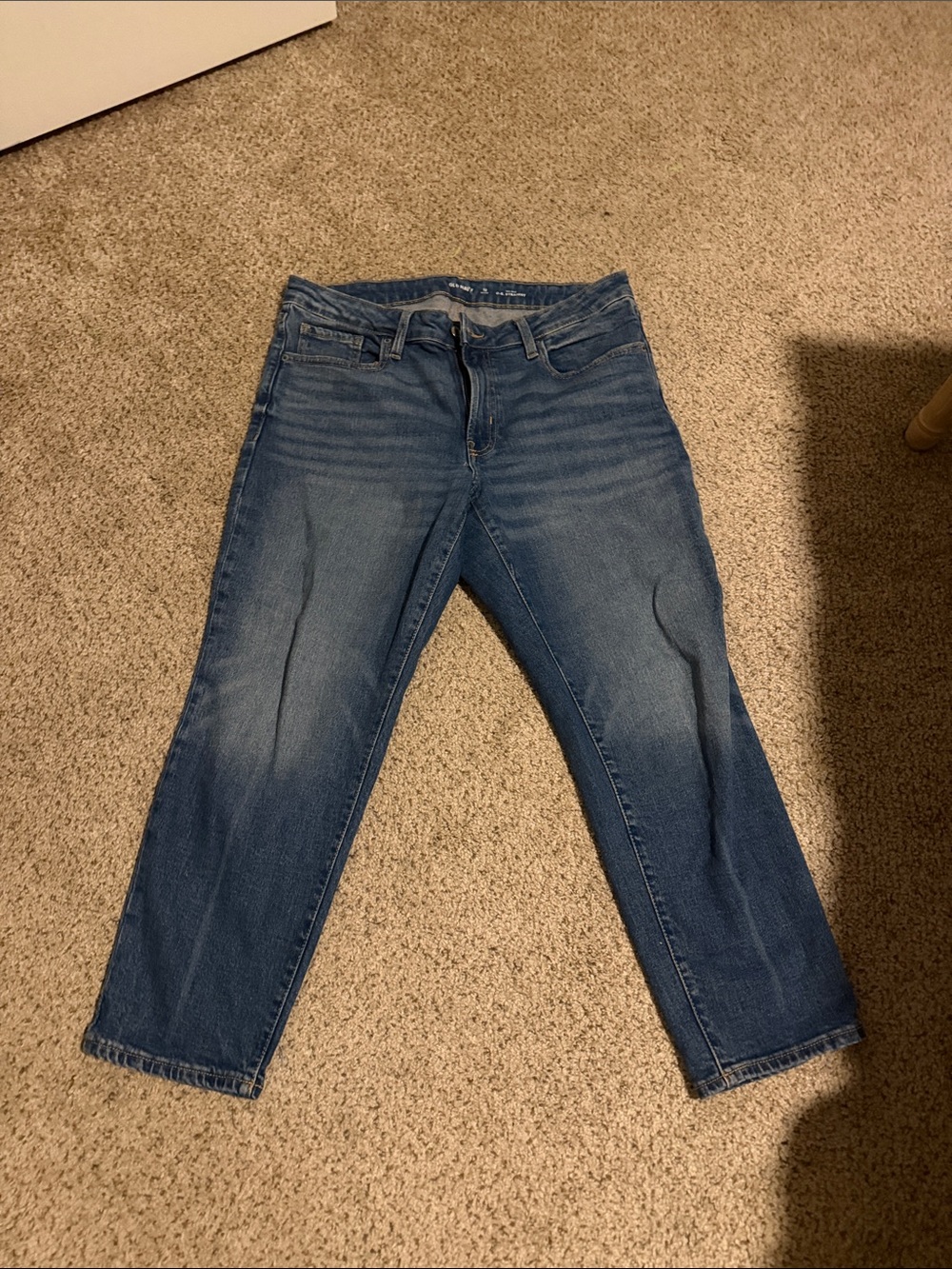 Old Navy Mid Rise O.G. Straight Jeans - Size 12 Petite Womens / 12P